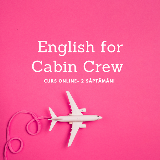 Curs de engleză pentru aviație - ONLINE