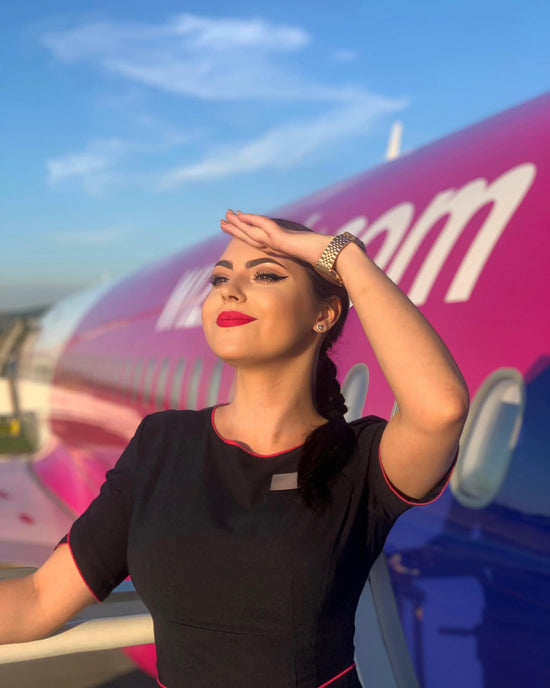 stewardesa Wizz Air - cursantă Vreau să fiu Stewardesă